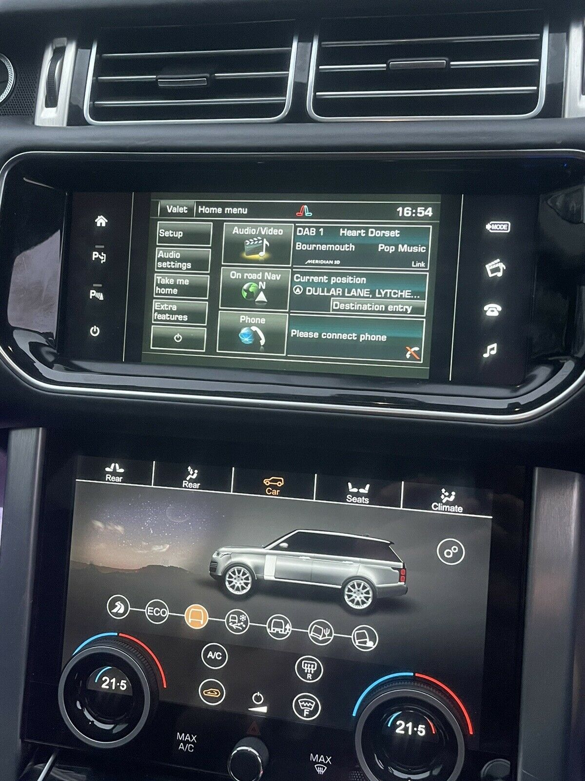 Land Rover Range Rover VOGUE L405 Sport L494 2007-2016 Aftermarket radio upgrade carplay backup camera